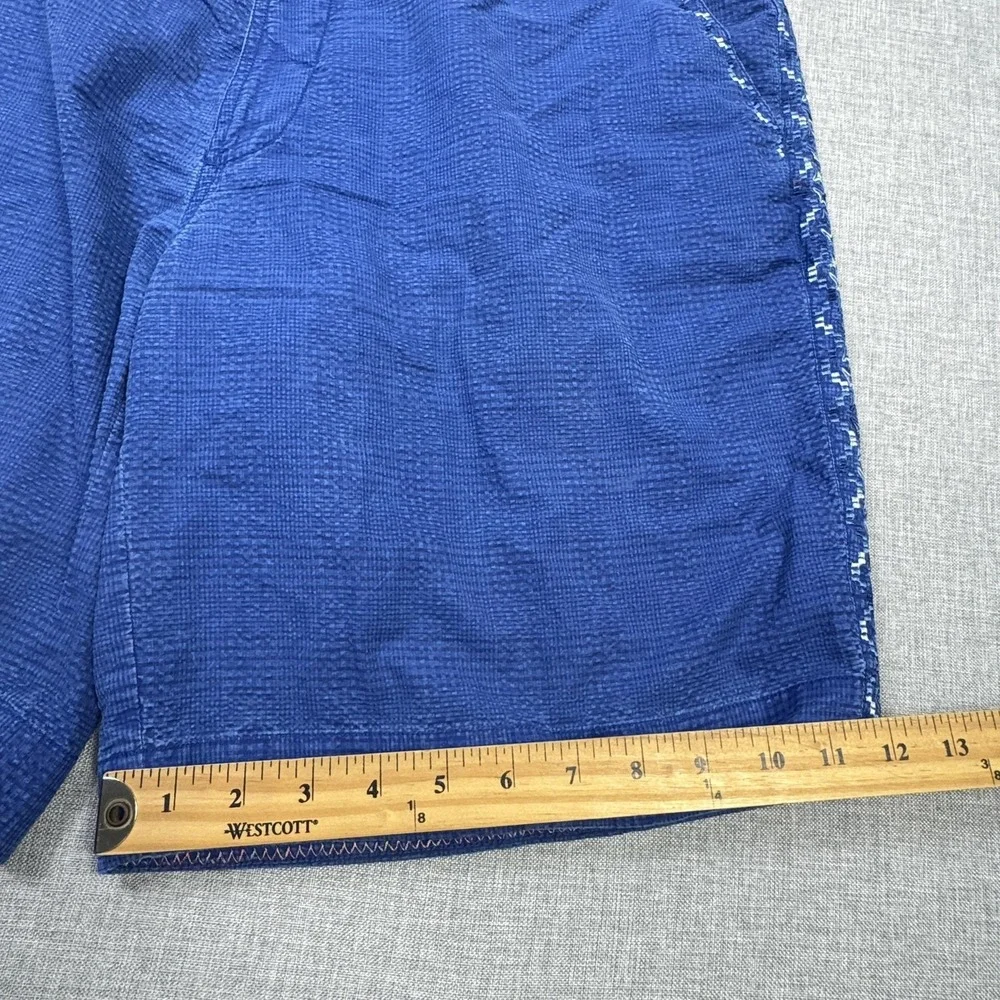 Robert Graham‎ Shorts Mens 38 Blue Chino Flat Front Cotton Polyester 9 Inseam